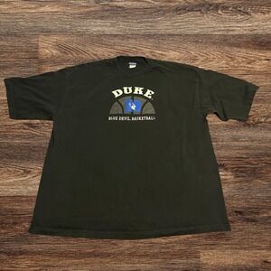 Y2K Duke Blue Devils Basketball T-Shirt XXL